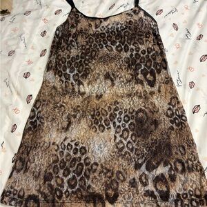 Leopard Print Tank Top